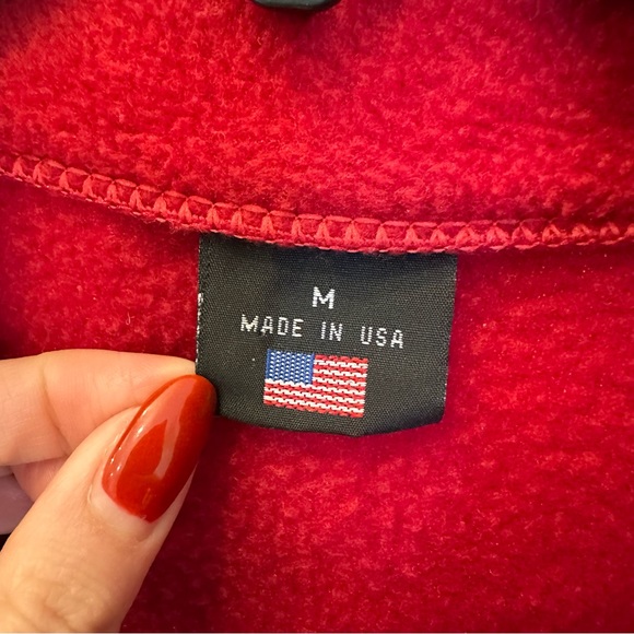 Arkansas Razorbacks Full Zip Fleece Jacket - Picture 4 of 5